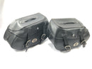 Honda VTX 1800 SC46 [2004] - Side case pair saddle bag leather case with key-1