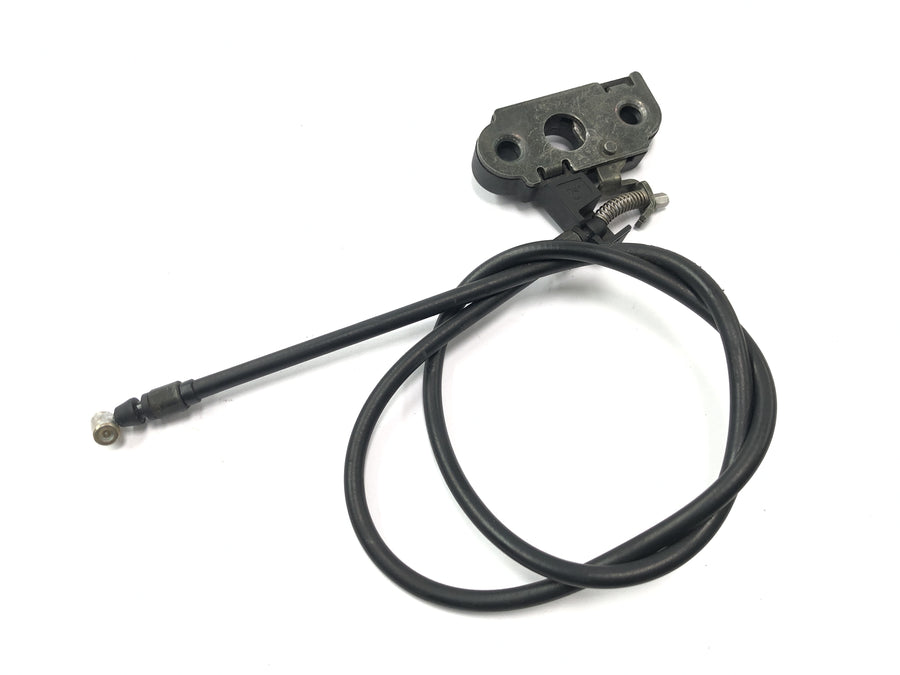 Triumph Speed ​​Triple T509 [1998] - Seat lock with Bowden cable