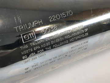 Triumph Adventurer 900 T309RT [1998] - Exhaust silencer rear silencer right - 0