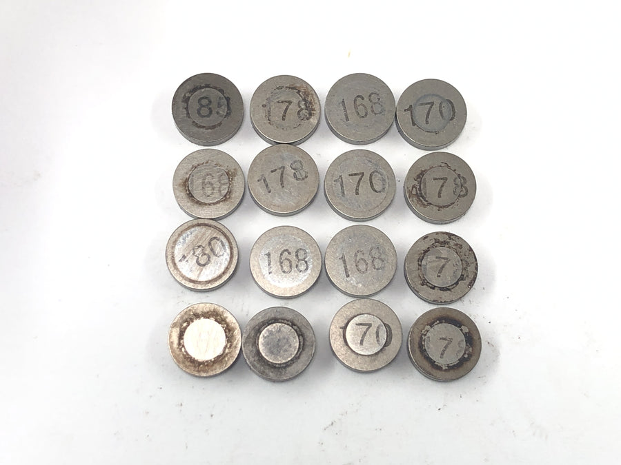 Suzuki GSF 1250 SA Bandit WVCH [2007] - valve tappet tappet shims valve shim set