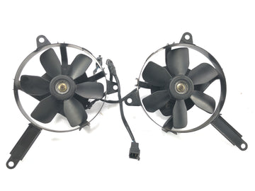 Yamaha YZF 750 R 4HN [1995] - Radiator fan double fan cooling system set pair - 0