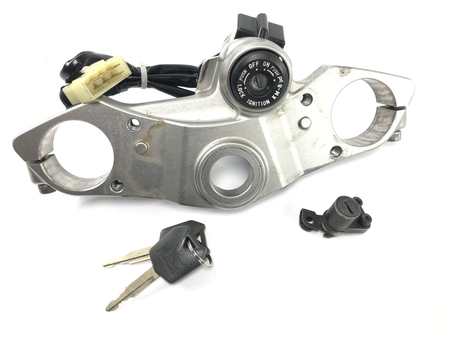 Kawasaki Versys KLE 650 A [2006] - Lock set with upper fork bridge ignition lock seat lock