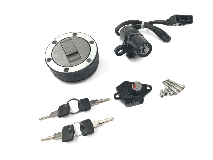 Triumph Tiger 955i 709EN [2003] - Lock set ignition lock tank lock seat lock