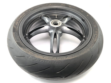 Triumph Speed Triple 1050 515NJ [2007] - rear wheel rim black 5-spoke aluminum 5.50 x 17"