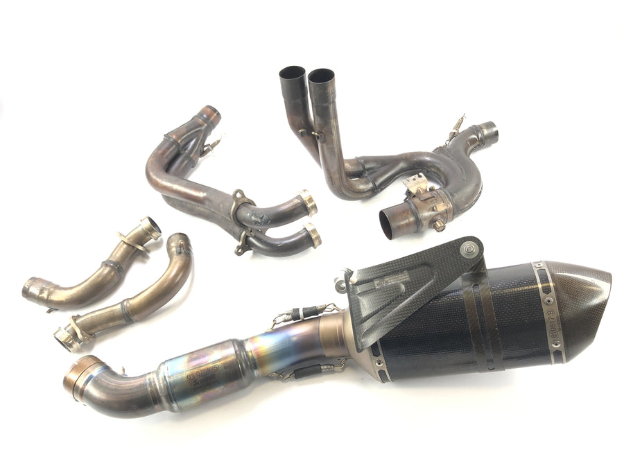 Aprilia RSV4 1000 [2010] - Exhaust system Akrabovic ESD manifold original