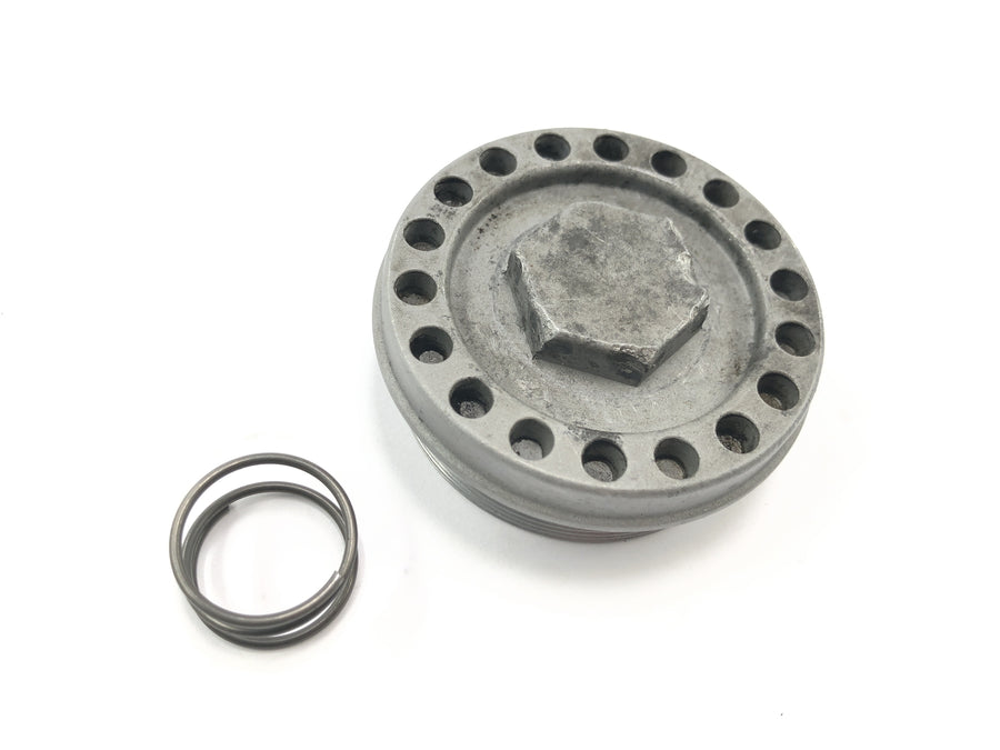 Aprilia RS 125 TW [2017] - Oil filter cover with spring cover oil filter