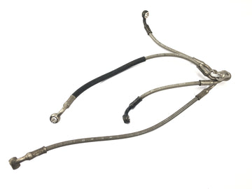 BMW R 1200 R R1ST [2008] - Brake line, steel flex brake hose line set, front - 0