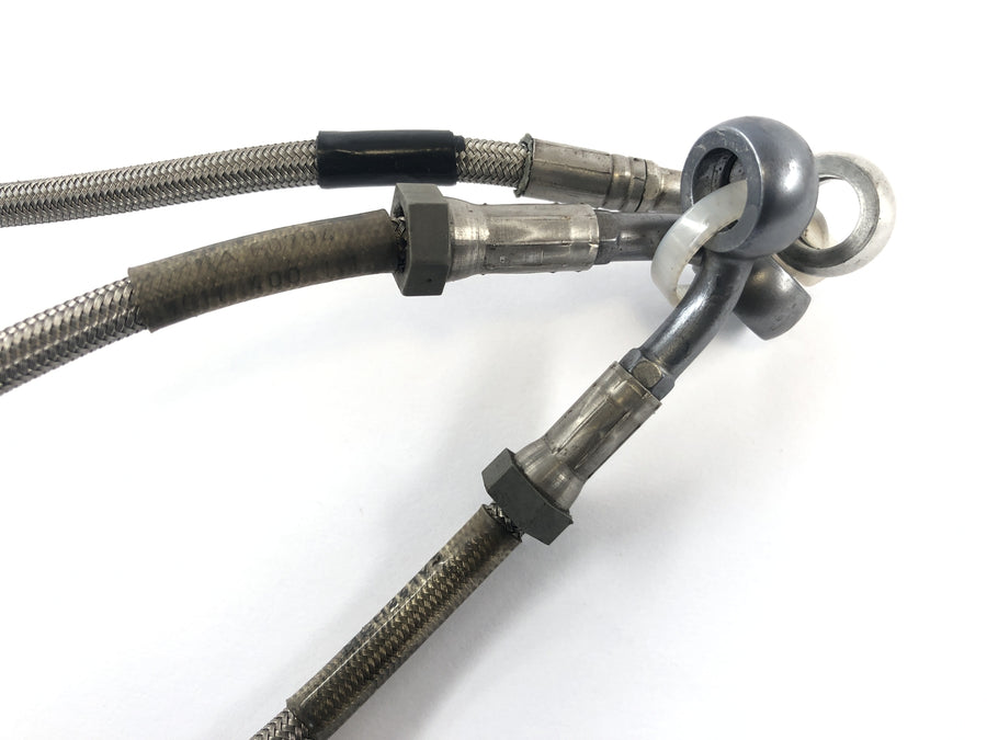 Suzuki GSF 1200 S Bandit WVA9 [2003] - Brake line at the front steel flex