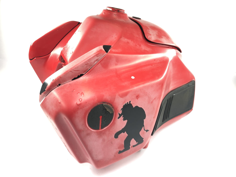 BMW R 100 GS 247E [1991] - Fuel tank petrol tank plastic touring tank red