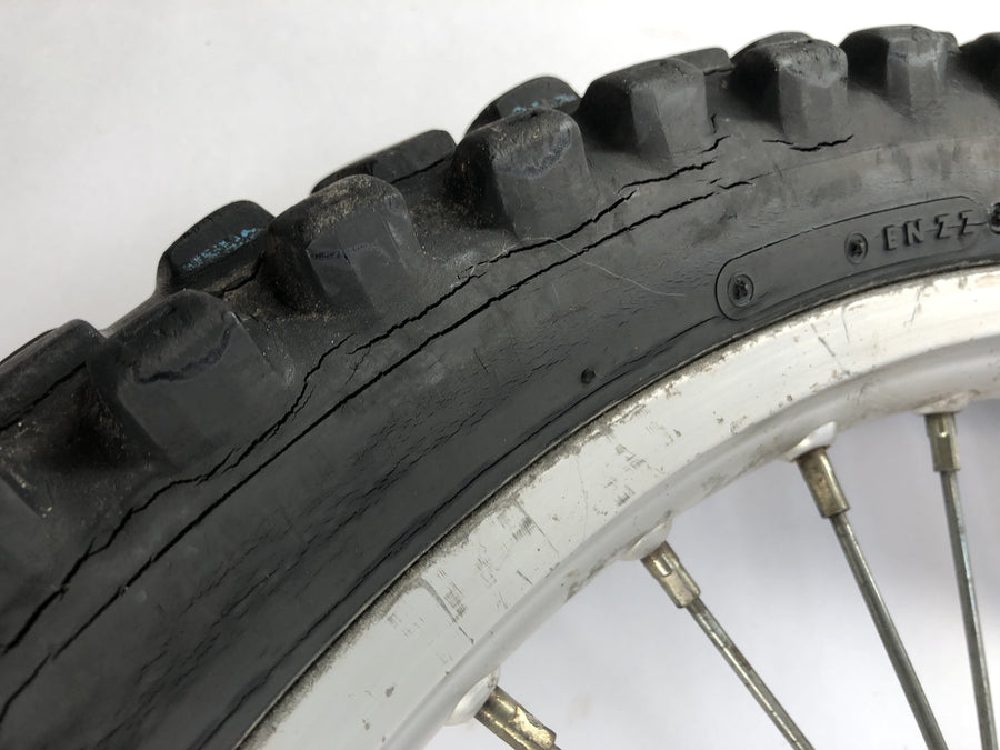 Yamaha TT 600 59X [1986] - front wheel rim wheel 1.60 x 21 "tires porous
