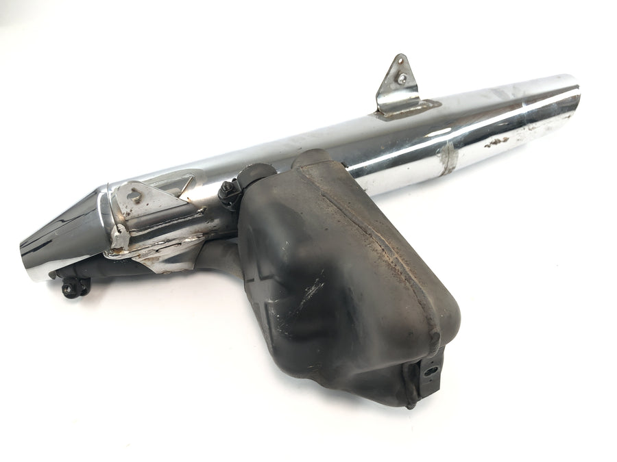 Suzuki Intruder VL 1500 AL [2000] - Exhaust silencer rear silencer chrome cylinder front