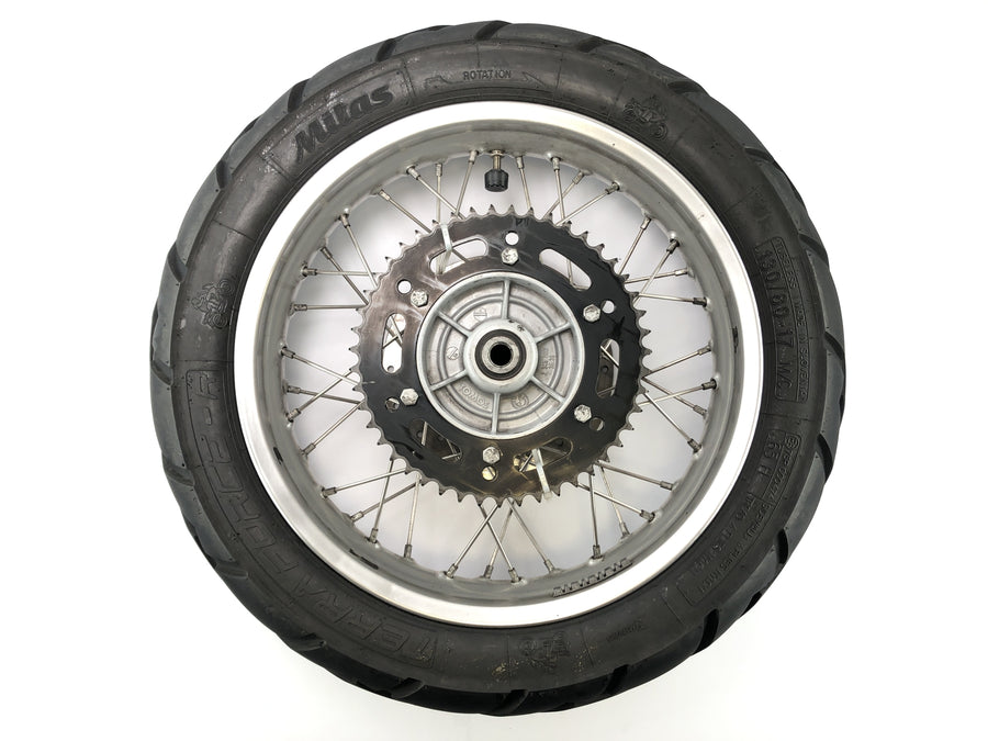 BMW F 650 GS R13 [2002] - rear wheel wheel rim with chain wheel and brake disc 3.0x17 "
