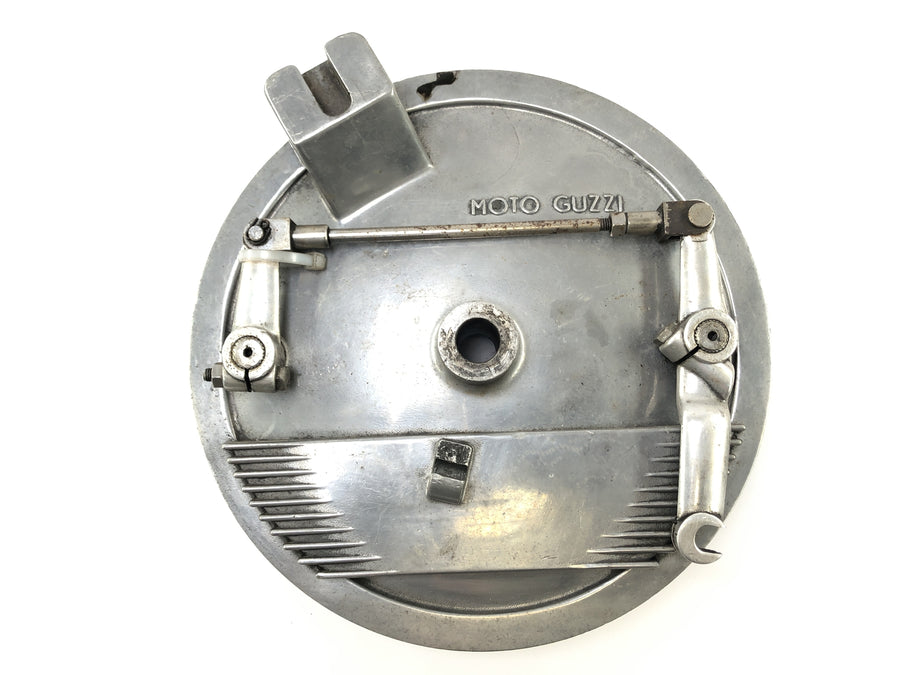 Moto Guzzi V7 Special [1971] - Front brake drum Duplex Set Sport - Bracket defective