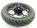 Kawasaki Ninja 125 BX125B [2024] - rear wheel tire rim aluminum rims behind-1