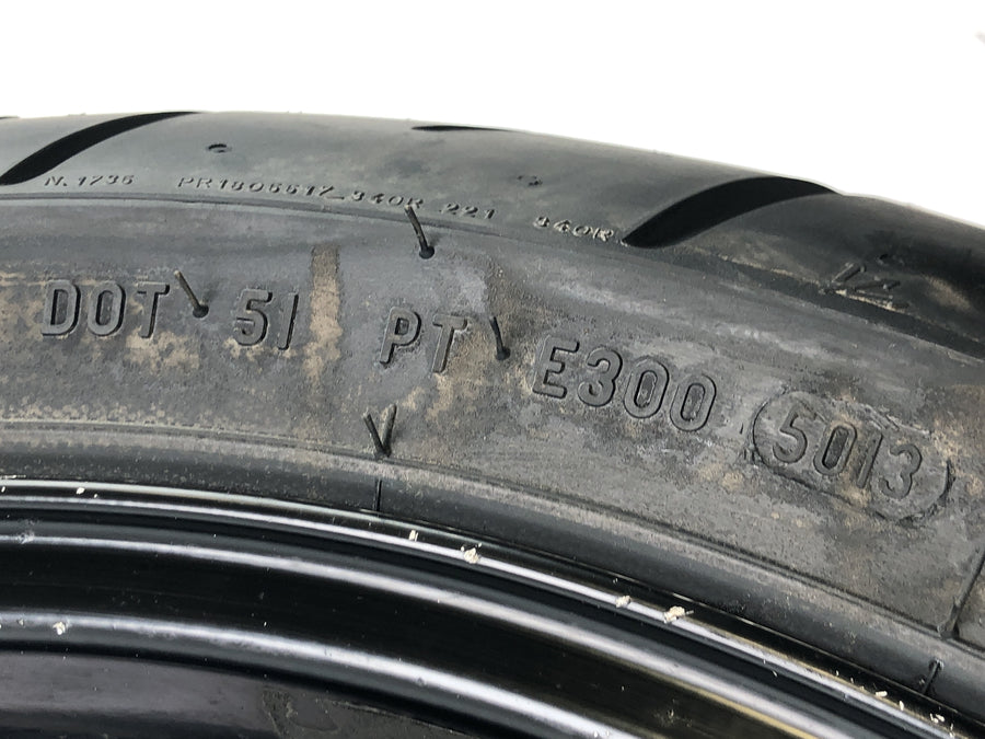 Honda CBR 900 RR Fireblade SC33 [2000] - rear wheel rim wheel 5.50 x 17"