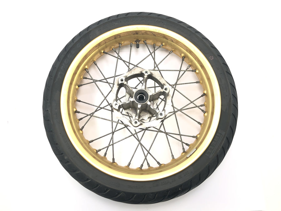 Yamaha WR 125 X DE07 [2010] - front wheel rim wheel spoke wheel 3.00 x 17"