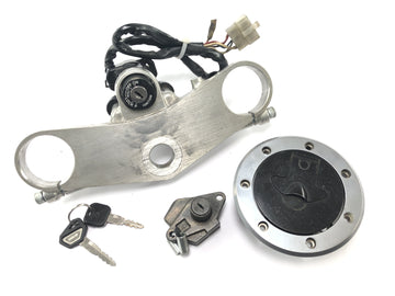Kawasaki ZXR 400 ZX400L [1992] - Lock set ignition lock fork bridge tank cap