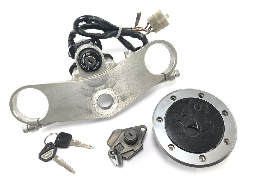 Kawasaki ZXR 400 ZX400L [1992] - Lock set ignition lock fork bridge tank cap