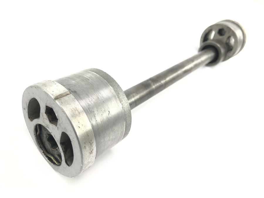 Kawasaki GPZ 1000 RX ZXT00A [1986] - rear axle with eccentric chain tensioner