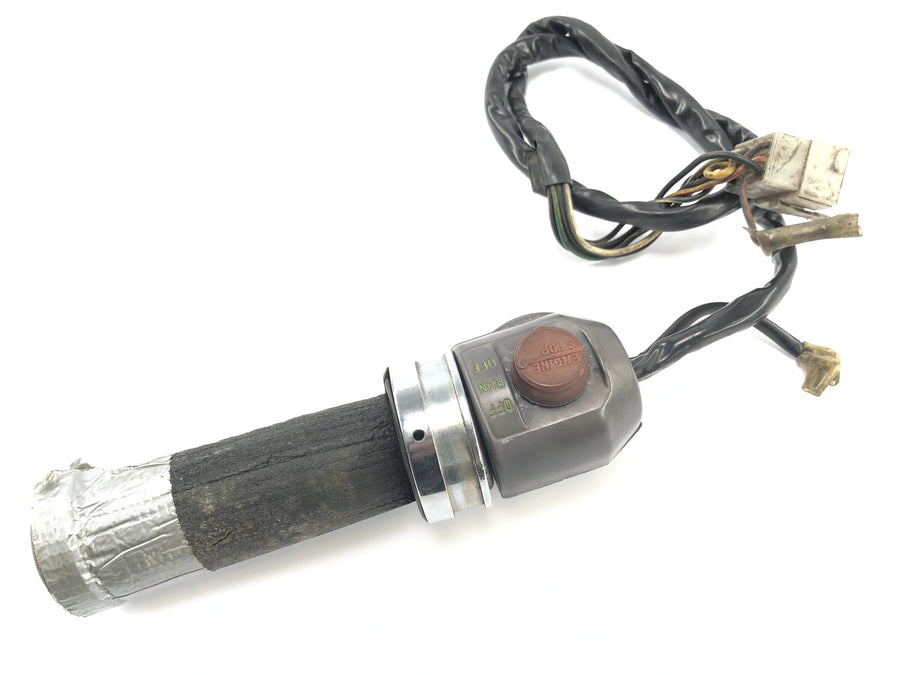 Honda GL 1000 Goldwing GL1 [1978] - Gas grip on the right gas lever throttle handle Kill switch defective