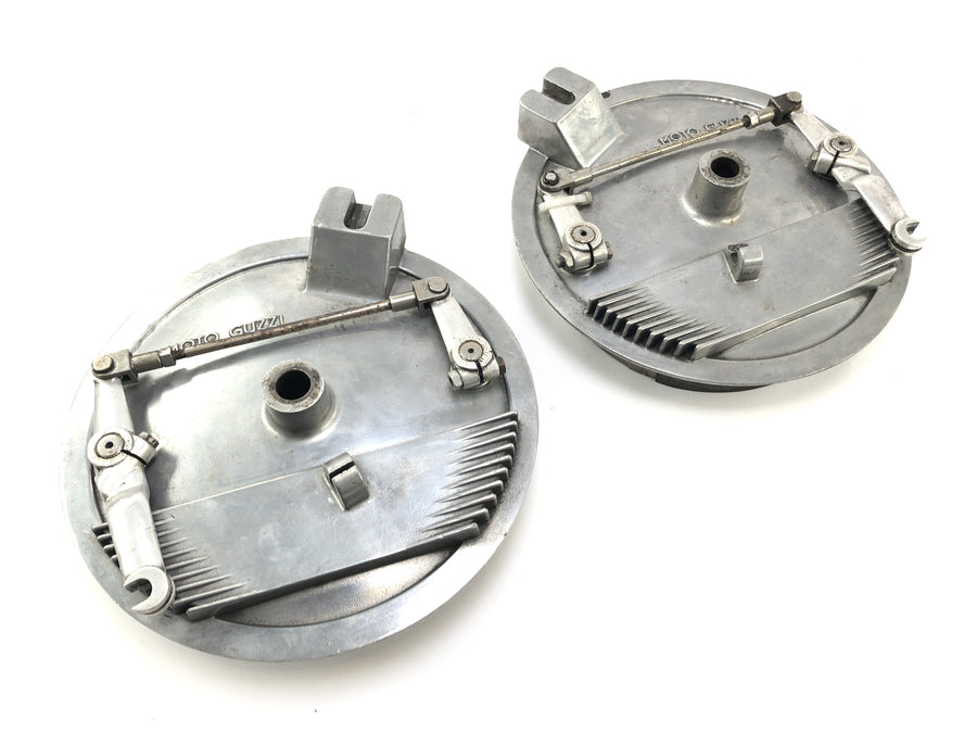Moto Guzzi V7 Special [1971] - Front brake drum Duplex Set Sport - Bracket defective