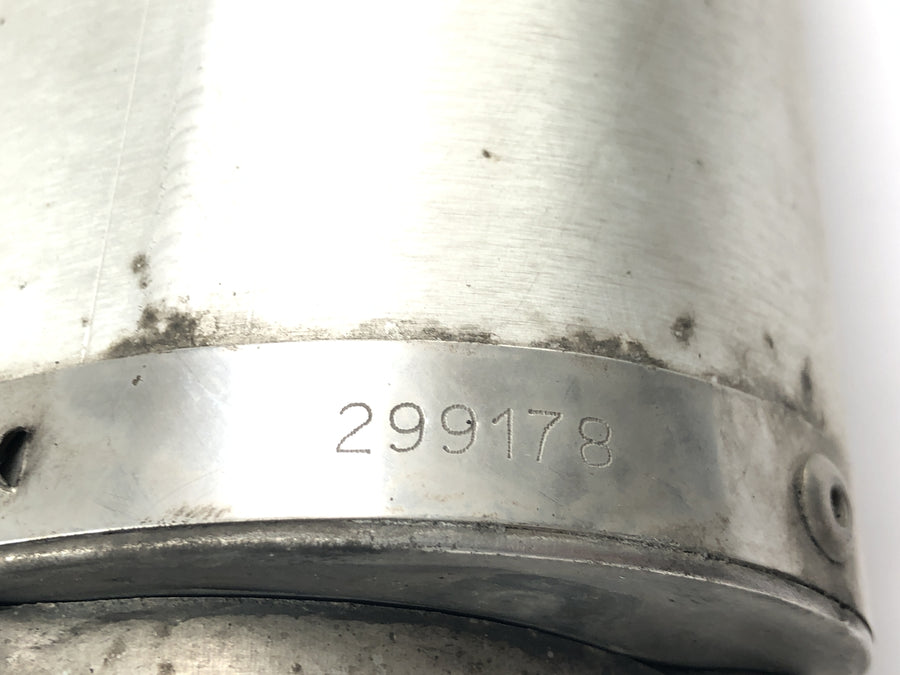 Honda CBR 900 RR Fireblade SC33 [2000] - Silencer with E number Bold on muffler Bos aluminum
