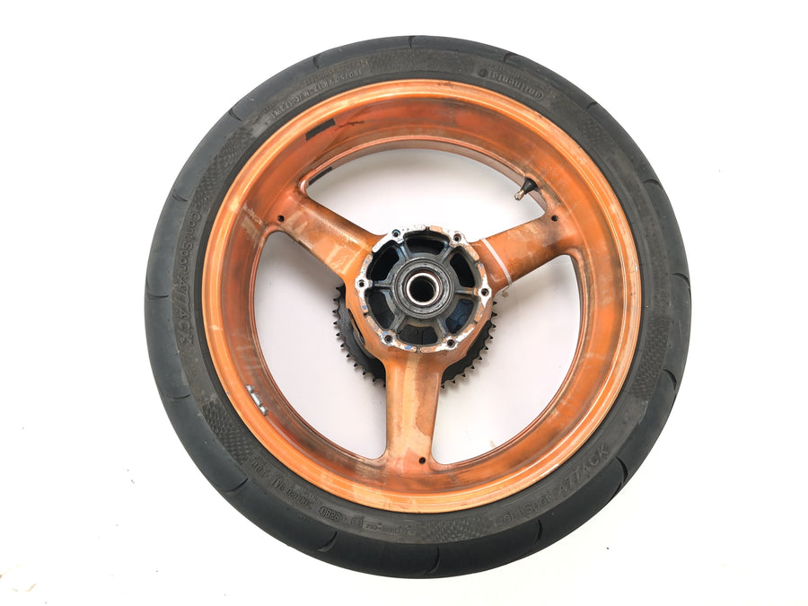 Yamaha YZF R1 RN09 [2003] - rear wheel rim wheel rim 6 x 17 rim bike behind