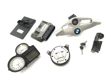 BMW K 1300 R K12S [2014] - Lock set speedometer tank lock ignition lock CDI fork bridge top