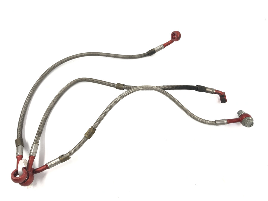 Suzuki GSX R 1100 GV73B [1990] - Brake lines Stahlflex