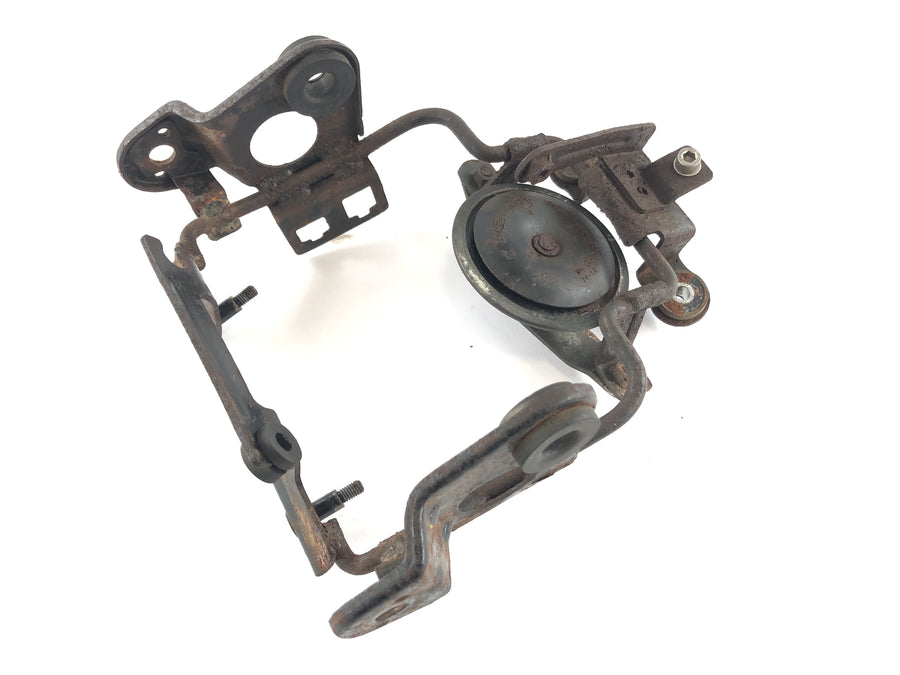 Kawasaki KMX 125 B [1998] - Antler headlight mount with horn