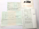 KTM 640 Adventure LC4 [2001] - frame with papers-6