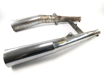 Honda GL 1000 Goldwing GL1 [1978] - exhaust rush -end dampers on the left right chrome