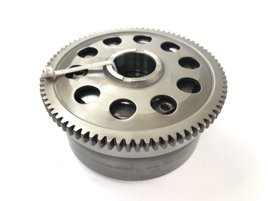 Honda XBR 500 PC15 [1989] - Polish wheel with starter gear