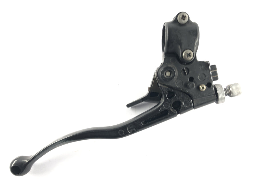 Honda XL 600 LM PD04 [1989] - handlebar fittings on the left with clutch lever and choke lever