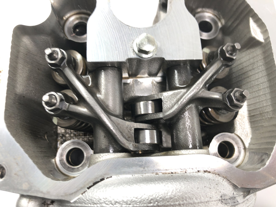 Yamaha WR 125 X DE07 [2010] - Cylinder head valve train camshaft bearing block