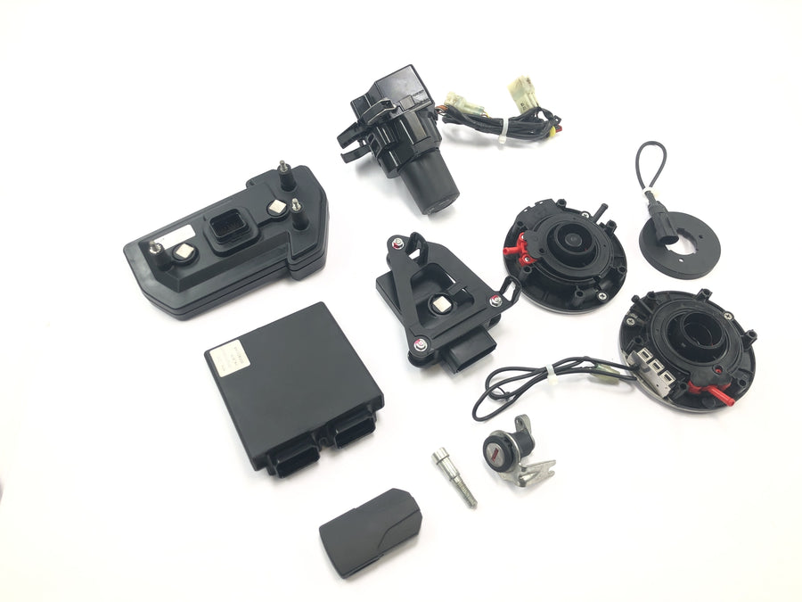 Ducati Multistrada 1200 S Touring [2009] - Lock set ignition lock immobilizer ECU speedometer sensor