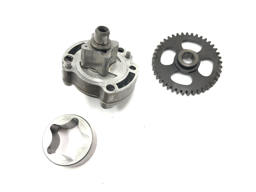 Yamaha XT 500 1U6 [1981] - Oil pump gear rotor pump insert