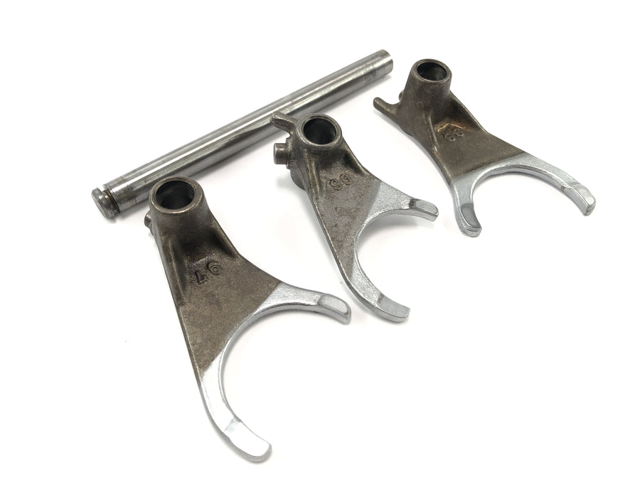 Kawasaki GPZ 1100 ZXT10E [1997] - Switch forks gear cobbles set with guidance axis guide