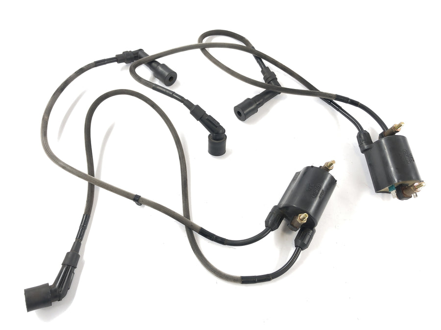 Kawasaki VN 1600 Mean Streak VNT60B [2005] - Ignition coil set pair with spark plug connector