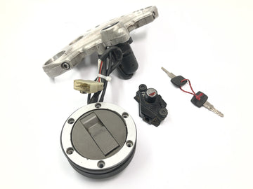 Triumph Speed ​​Triple T509 [1998] - Lock set, ignition lock, tank lock, upper fork bridge - 0