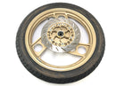 Yamaha RD 350 YPVS 31K [1984] - Rear wheel rim gold with brake disc-6