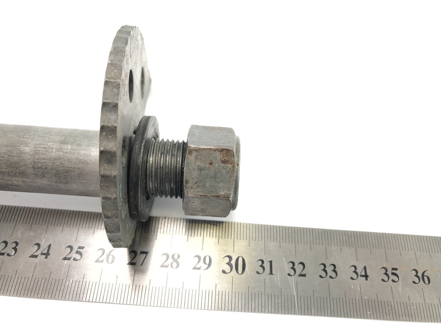 Suzuki DR 350 SK42B [1991] - rear axle with chain tensioner