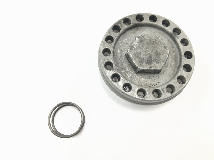 Aprilia RS 125 TW [2017] - Oil filter cover with spring cover oil filter