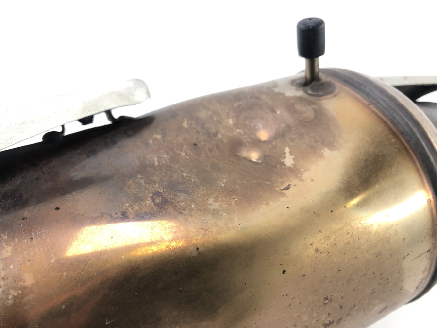 BMW F 650 GS Dakar [2007] - Exhaust silencer left with dent