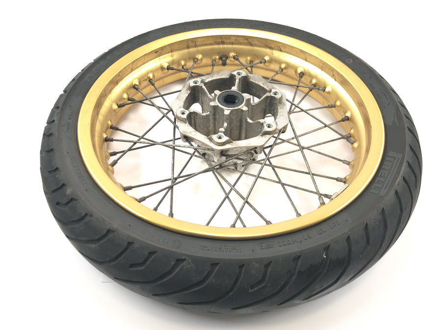 Yamaha WR 125 X DE07 [2010] - front wheel rim wheel spoke wheel 3.00 x 17"