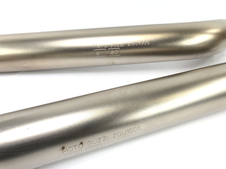 Moto Guzzi Stelvio 1200 4V [2009] - exhaust pipe manifold pipe stainless steel left and right