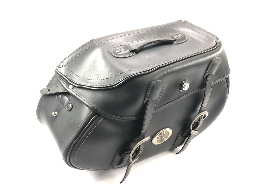 Honda VTX 1800 SC46 [2004] - Side case pair saddle bag leather case with key