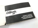 Moto Guzzi California III VY Integrale [1990] - User Manual Manual-1