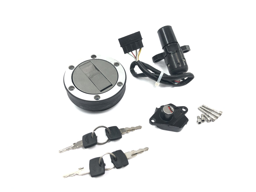 Triumph Tiger 955i 709EN [2003] - Lock set ignition lock tank lock seat lock