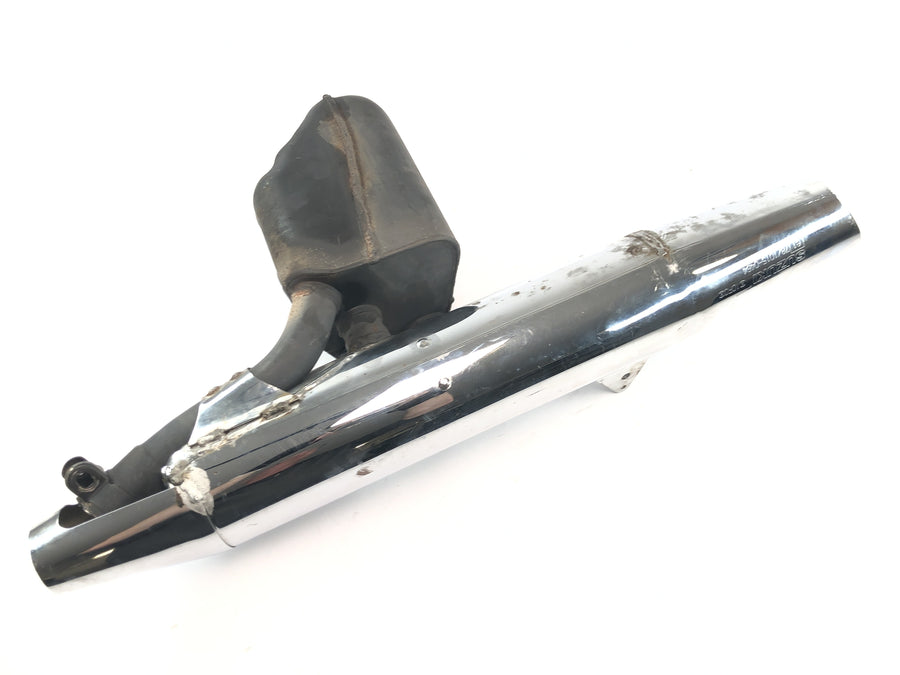 Suzuki Intruder VL 1500 AL [2000] - Exhaust silencer rear silencer chrome cylinder front